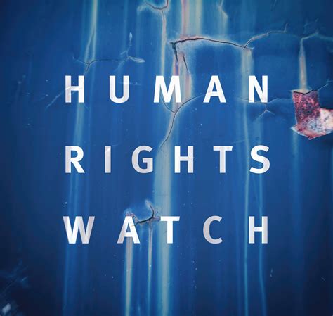 human rights watch 2022